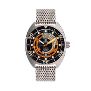 Ocean Crawler Core Diver V4 with Black and Orange Decompression Dial #OC-DCT-BLK