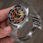 Ocean Crawler Core Diver V4 with Black and Orange Decompression Dial #OC-DCT-BLK lifestyle