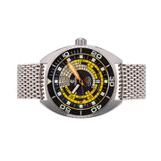 Ocean Crawler Core Diver V4 with Black and Yellow Decompression Dial #OC-DCT-YLW side