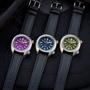Ocean Crawler Great Lakes Diver with Blue Dial #OC-GL-V2-BL all