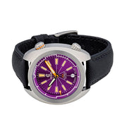 Ocean Crawler Great Lakes Diver with Purple Dial #OC-GL-V2-PR side