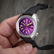 Ocean Crawler Great Lakes Diver with Purple Dial #OC-GL-V2-PR