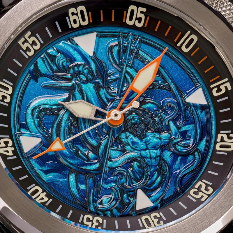 Ocean Crawler Kraken vs Neptune Diver #OC-KN-V2-BL