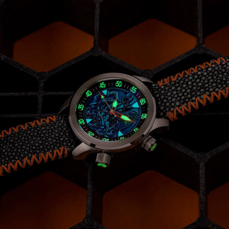 Ocean Crawler Kraken vs Neptune Diver #OC-KN-V2-BL lume