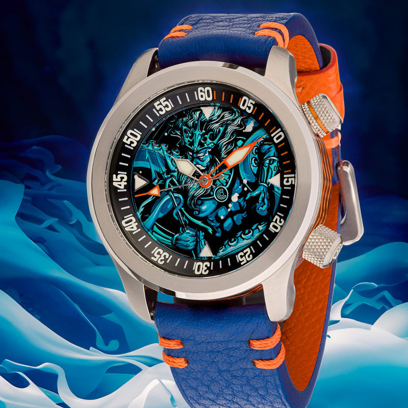 Ocean Crawler Neptune Mythic Diver 2023 #OC-MYT-BLU lifestyle