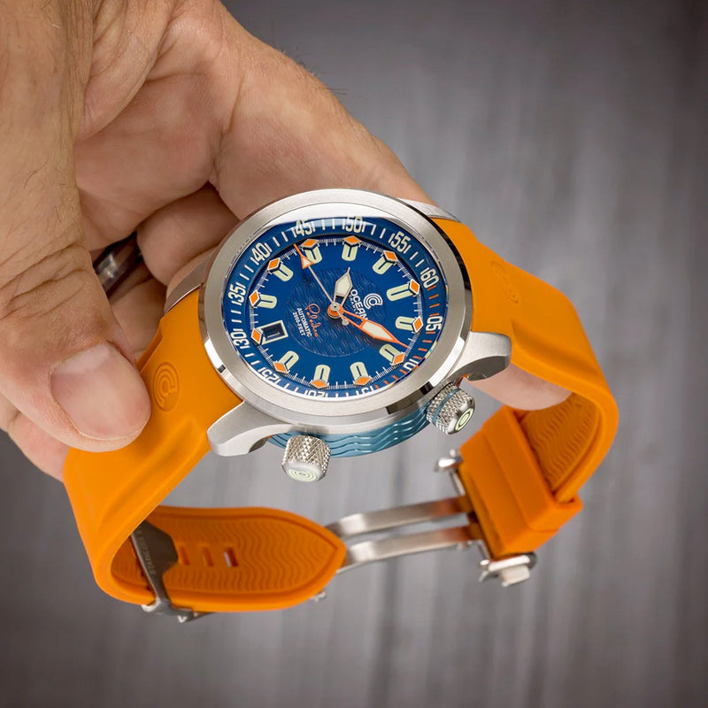 Ocean Crawler Paladino WaveMaker with Blue Dial #OC-PL-V2-BL