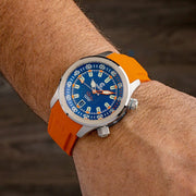 Ocean Crawler Paladino WaveMaker with Blue Dial #OC-PL-V2-BL wrist