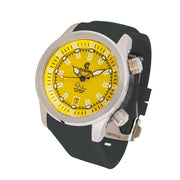 Ocean Crawler Paladino WaveMaker with Yellow Dial #OC-PL-V2-YL tilt
