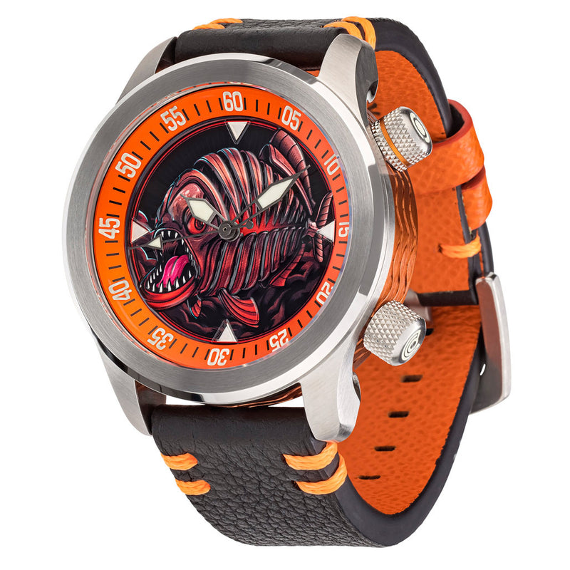 Ocean Crawler Piranha Orange Diver 2023 #OC-PRN-ORG zoom