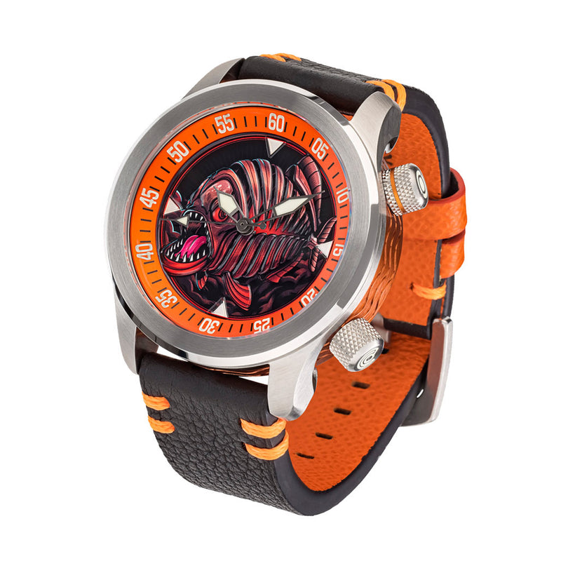 Ocean Crawler Piranha Orange Diver 2023 #OC-PRN-ORG tilt
