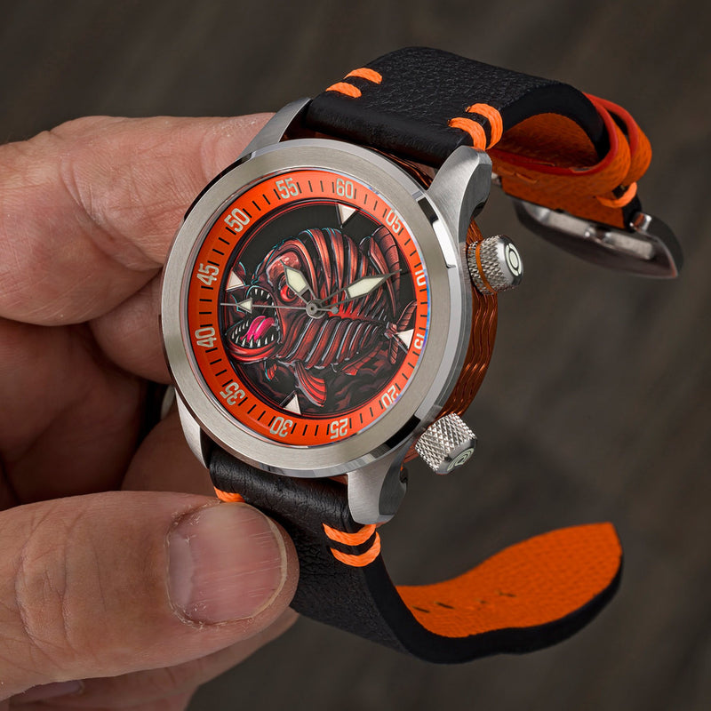 Ocean Crawler Piranha Orange Diver 2023 #OC-PRN-ORG lifestyle