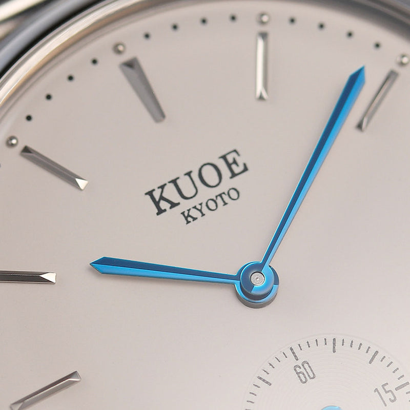 KUOE Old Smith 90-001 Quartz 35mm Dress Watch #OS90001-BBL-O-BK-SA