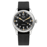 KUOE Old Smith 90-002 Automatic 38mm Watch with Black Dial #OS90002-ND-BK-LARGE