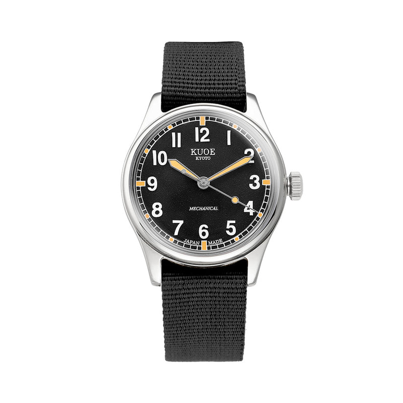 KUOE Old Smith 90-002 Automatic 38mm Watch with Black Dial #OS90002-ND-BK-LARGE