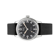 KUOE Old Smith 90-002 Automatic 35mm Watch with Black Dial #OS90002-ND-BK-NATO-SA