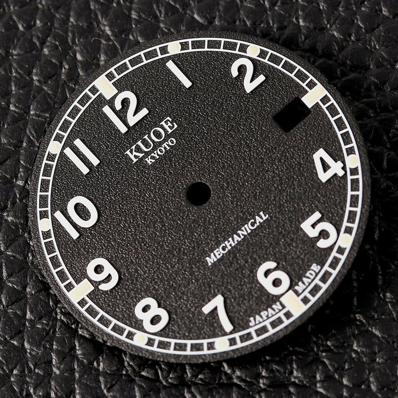KUOE Old Smith 90-002 Automatic 35mm Watch with Black Dial #OS90002-ND-BK-NATO-SA