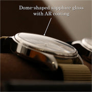 KUOE Old Smith 90-002 Automatic 38mm Watch with Ivory Dial #OS90002-ND-IV-LARGE