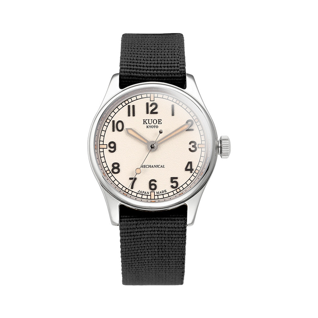 KUOE Old Smith 90-002 Automatic 35mm Watch with Ivory Dial