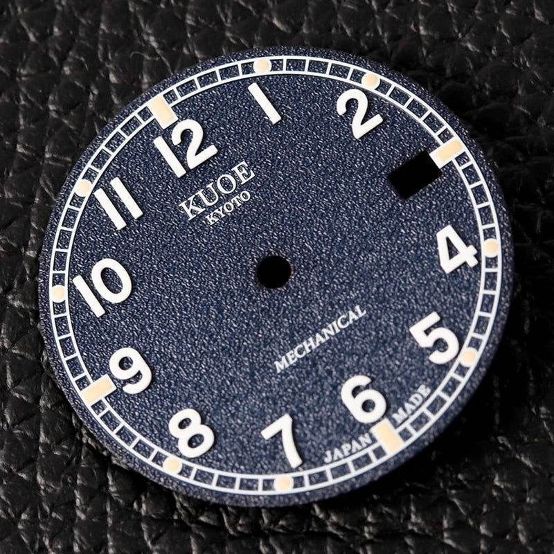 KUOE Old Smith 90-002 Automatic 35mm Watch with Navy Dial #OS90002-ND-NV-NATO-SA