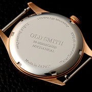 KUOE Old Smith 90-002 Bronze Case 35mm Automatic Watch with Brown Dial #OS90002BZ-ND-BR-KB
