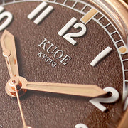 KUOE Old Smith 90-002 Bronze Case 35mm Automatic Watch with Brown Dial #OS90002BZ-ND-BR-KB
