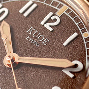 KUOE Old Smith 90-002 Bronze Case Automatic 38mm Watch with Brown Dial #OS90002BZ-ND-BR-KB-LARGE