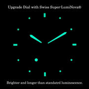 KUOE Old Smith 90-002 Bronze Case Automatic 38mm Watch with Ivory Dial #OS90002BZ-ND-IV-KB-LARGE