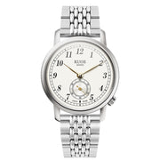 KUOE Old Smith 90-007 Automatic 35mm Watch with White Dial #OS90007-AGD-BS1-SA