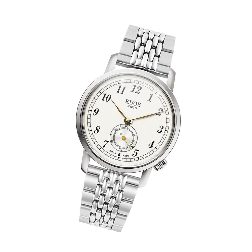 KUOE Old Smith 90-007 Automatic 35mm Watch with White Dial