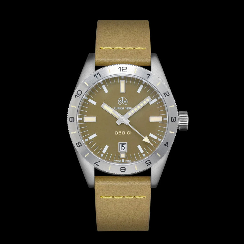 Ollech & Wajs Swiss Automatic 350CI Sports Watch #OW-350CI