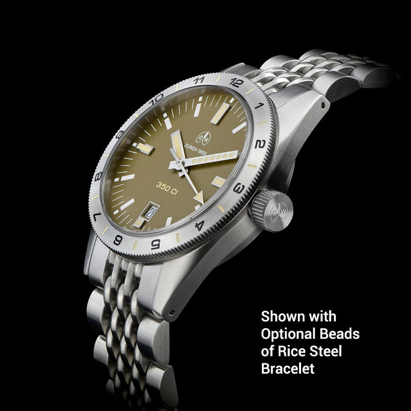 Ollech & Wajs Swiss Automatic 350CI Sports Watch #OW-350CI