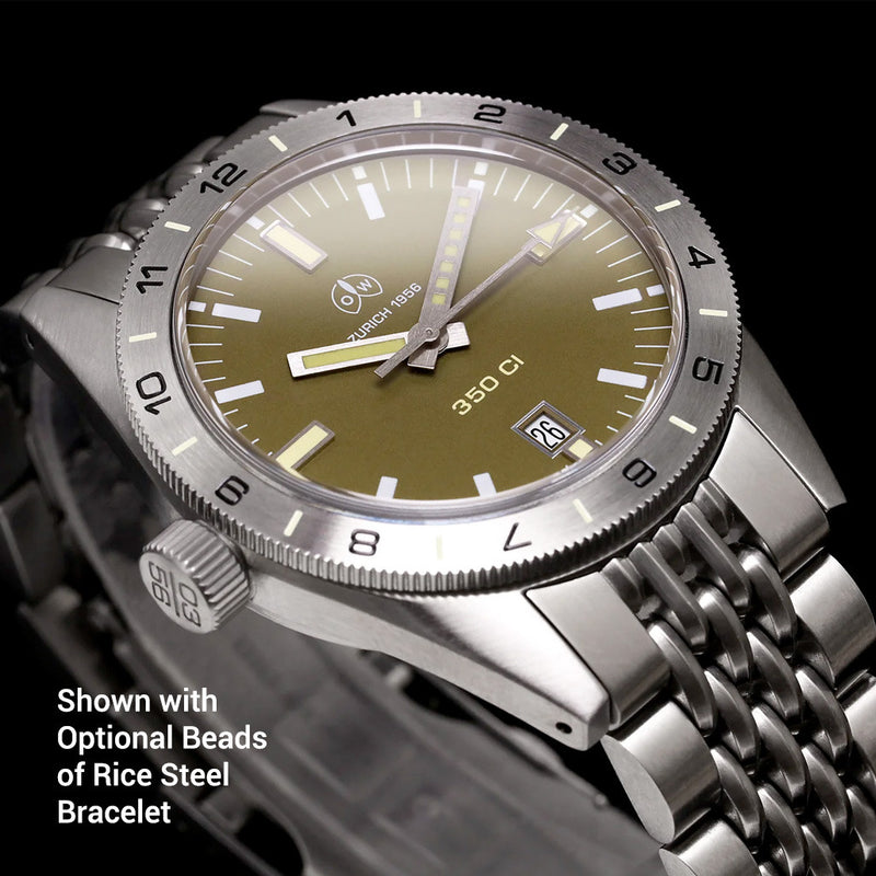 Ollech & Wajs Swiss Automatic 350CI Sports Watch #OW-350CI