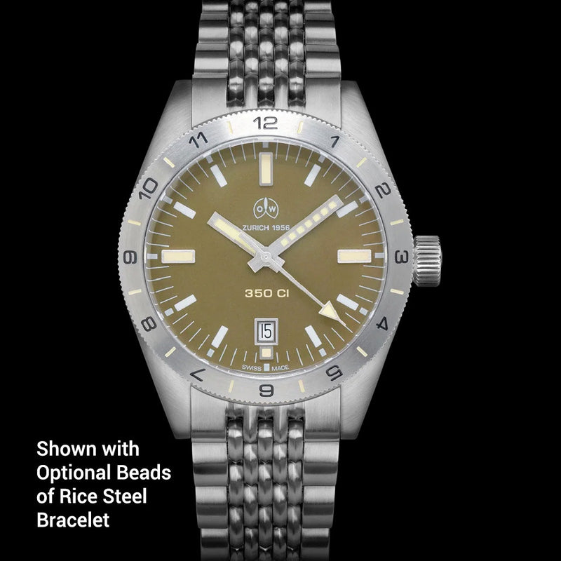 Ollech & Wajs Swiss Automatic 350CI Sports Watch #OW-350CI
