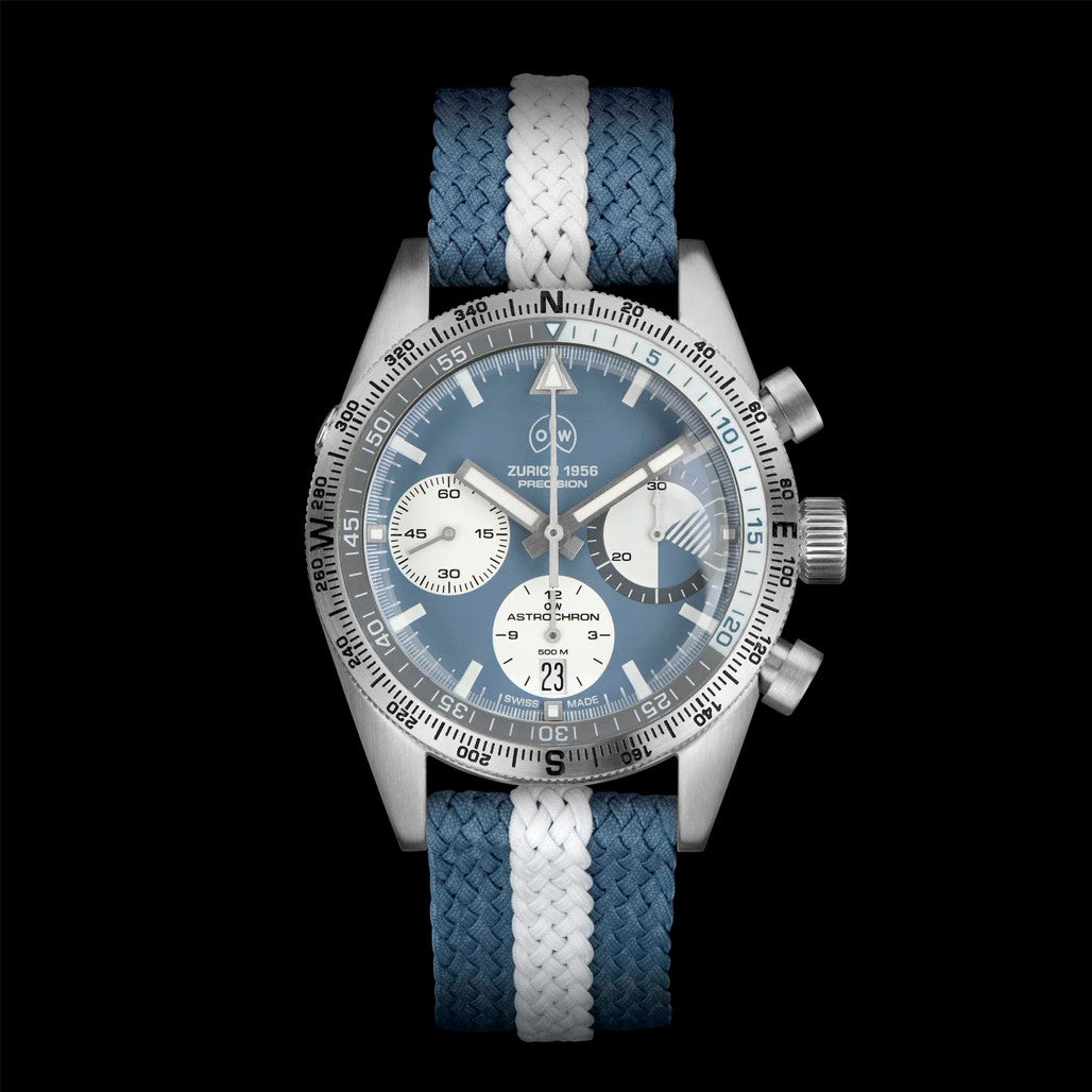 Ollech & Wajs Swiss Automatic Astronchron Exploration Watch with