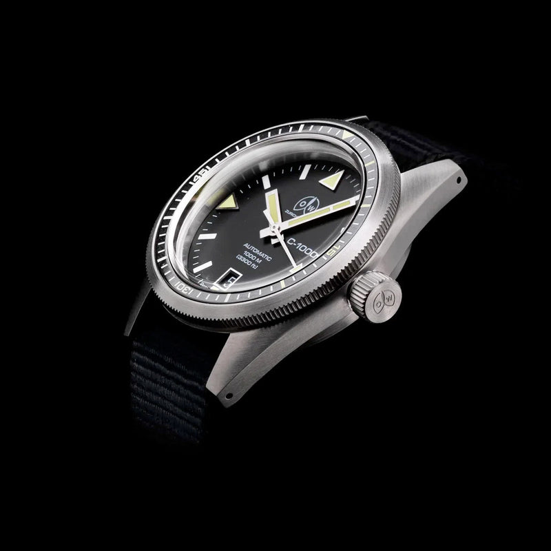 Ollech & Wajs Swiss Automatic C-1000 Dive Watch #OW-C-1000