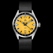 Ollech & Wajs Swiss Automatic C-1000 Diver with Yellow Dial #OW-C1000-Y