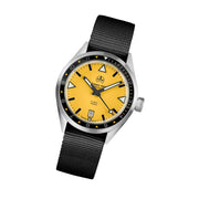 Ollech & Wajs Swiss Automatic C-1000 Diver with Yellow Dial #OW-C1000-Y