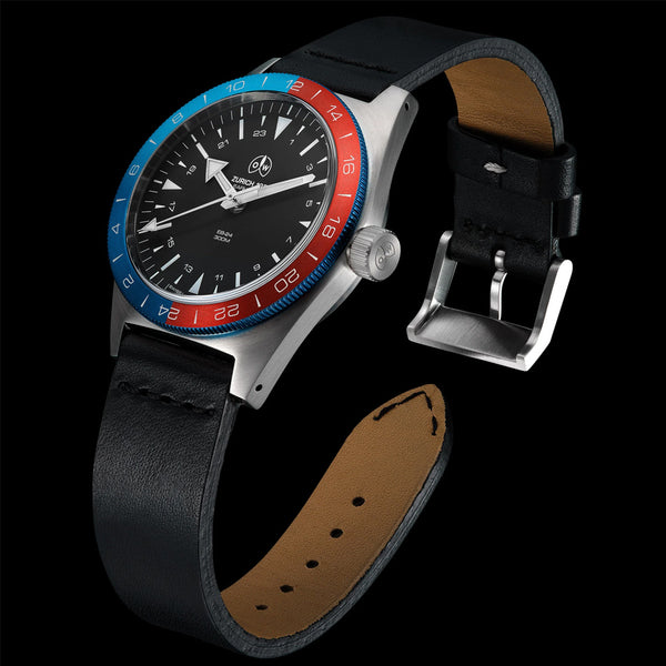 Ollech & Wajs Early Bird 24 Hour Dial Watch #OW-EARLY-BIRD