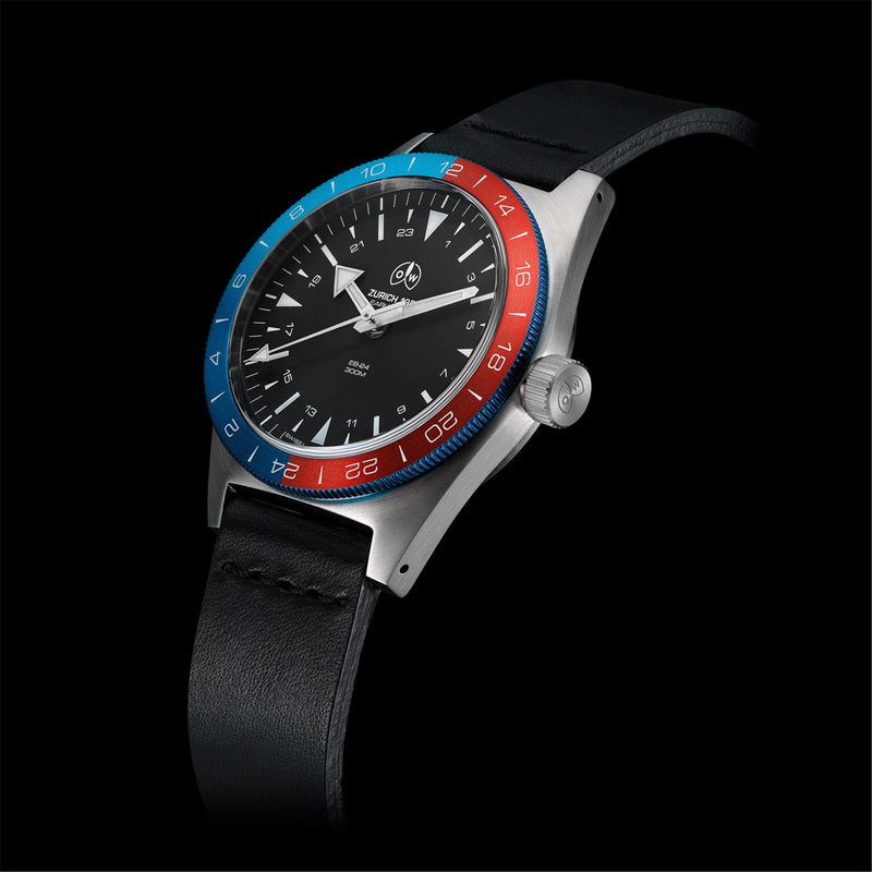 Ollech & Wajs Early Bird 24 Hour Dial Watch #OW-EARLY-BIRD