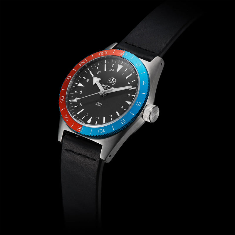 Ollech & Wajs Early Bird 24 Hour Dial Watch #OW-EARLY-BIRD