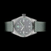 Ollech & Wajs Swiss Automatic M-110 Dive Watch with Compass Bezel #OW-M-110