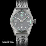 Ollech & Wajs Swiss Automatic M-110 Dive Watch with Compass Bezel #OW-M-110