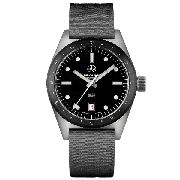 Ollech & Wajs Swiss Automatic M-52 All Units Military Field Watch #OW-M-52AU