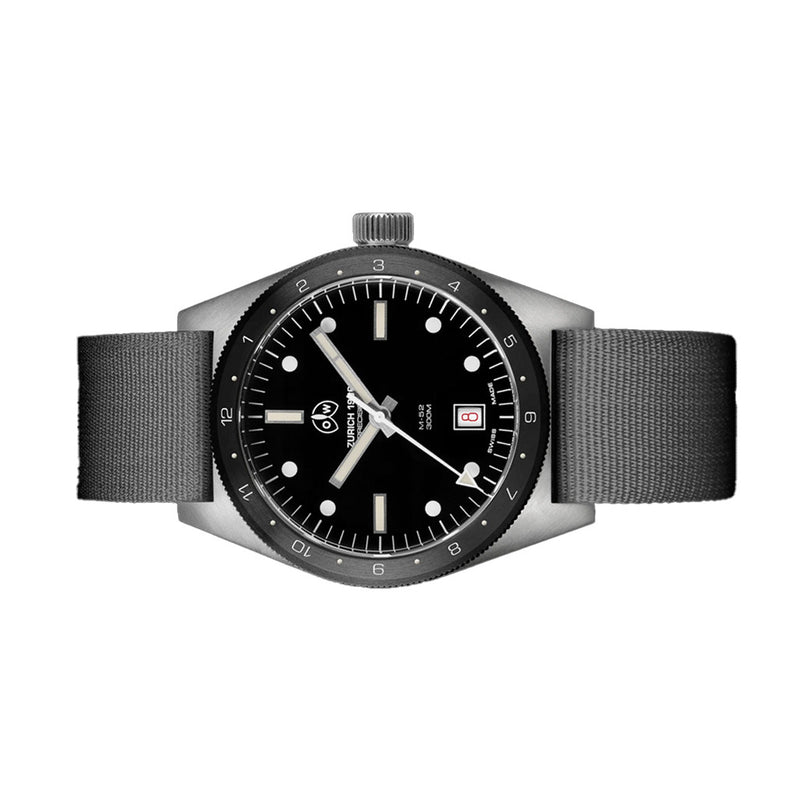 Ollech & Wajs Swiss Automatic M-52 All Units Military Field Watch #OW-M-52AU