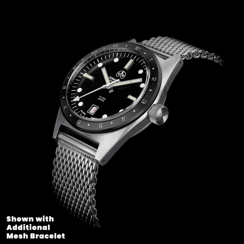 Ollech & Wajs Swiss Automatic M-52 All Units Military Field Watch #OW-M-52AU