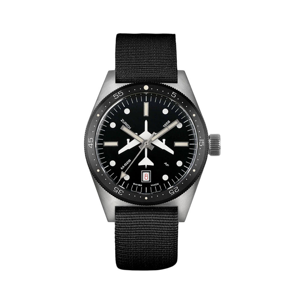 Ollech & Wajs Swiss Automatic B52 Pilot Watch #OW-M52B-AF — Long