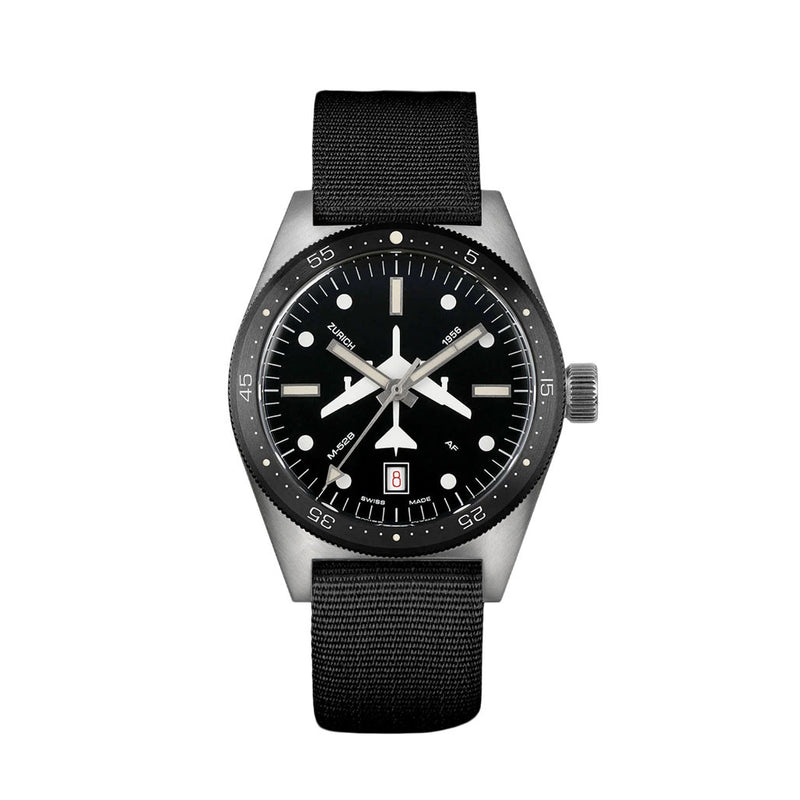 Ollech & Wajs Swiss Automatic B52 Pilot Watch #OW-M52B-AF