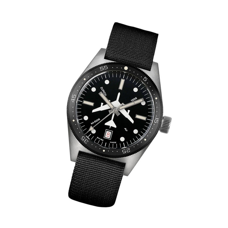 Ollech & Wajs Swiss Automatic B52 Pilot Watch #OW-M52B-AF