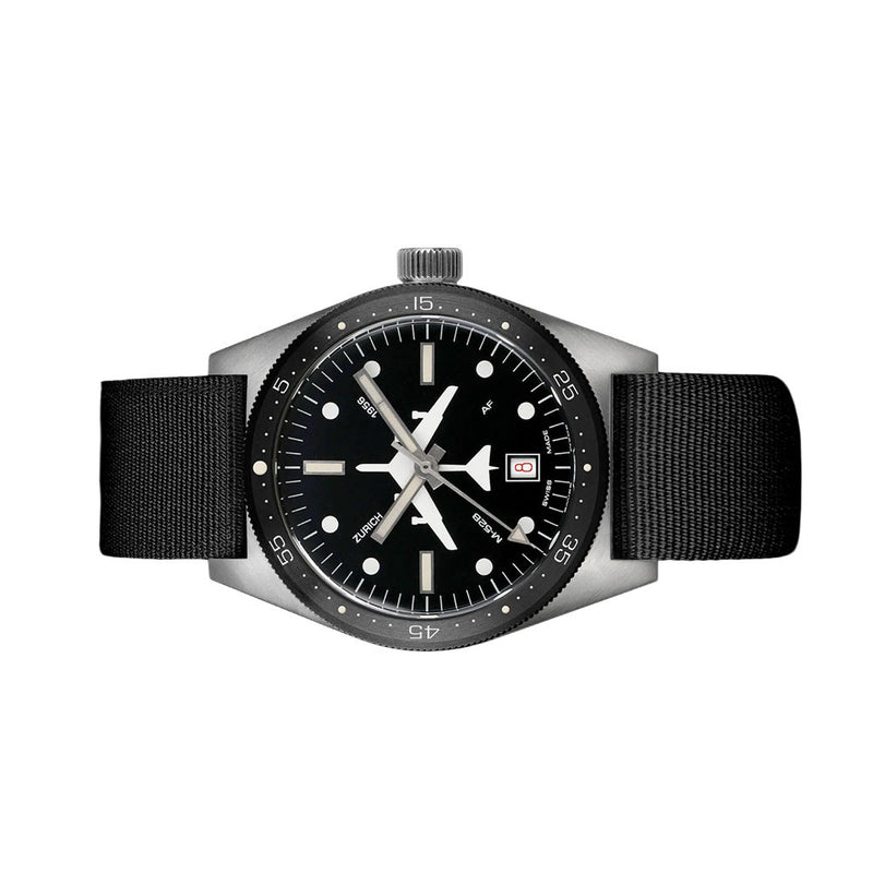 Ollech & Wajs Swiss Automatic B52 Pilot Watch #OW-M52B-AF