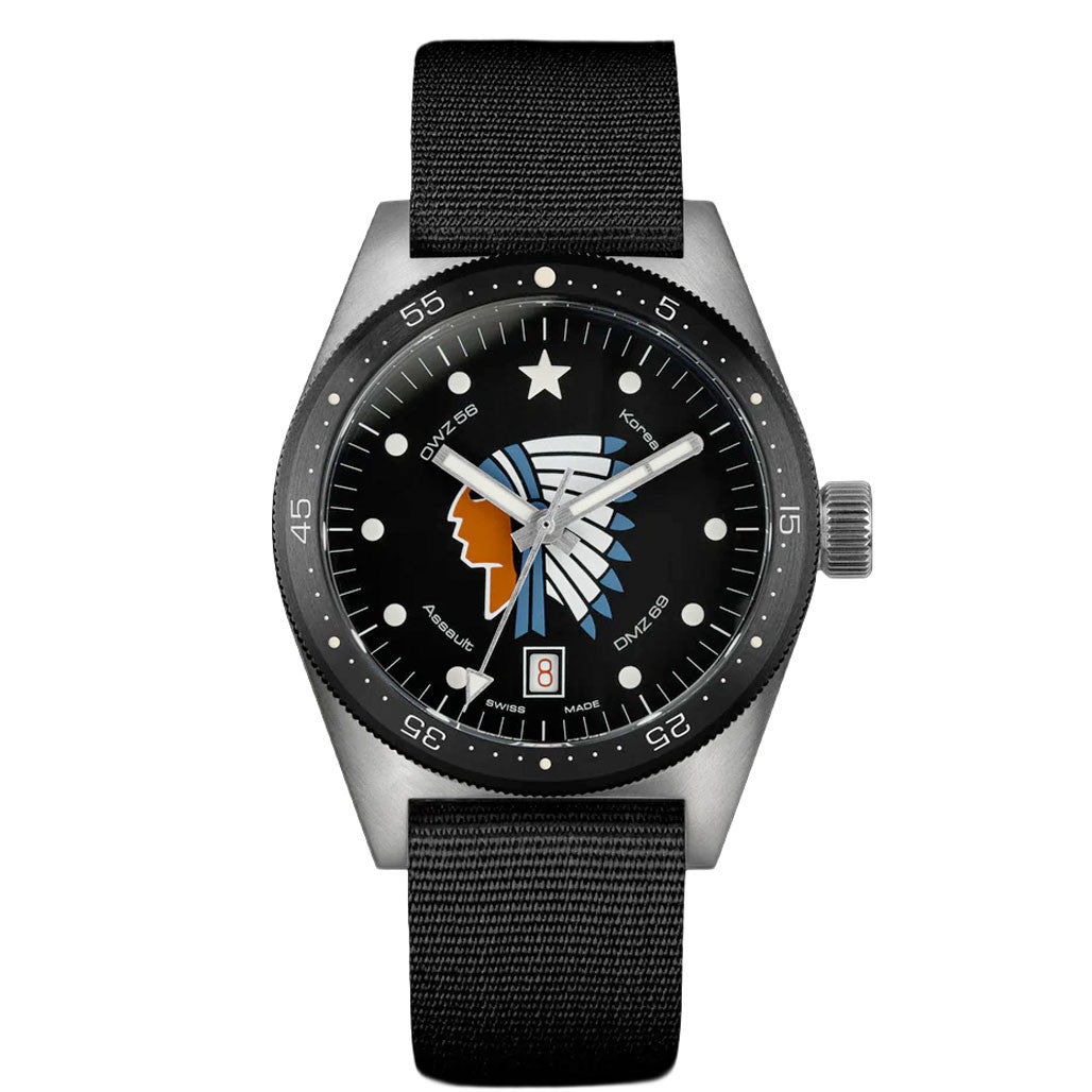 Ollech & Wajs Swiss Automatic Infantry Watch #OW-MK-102 — Long